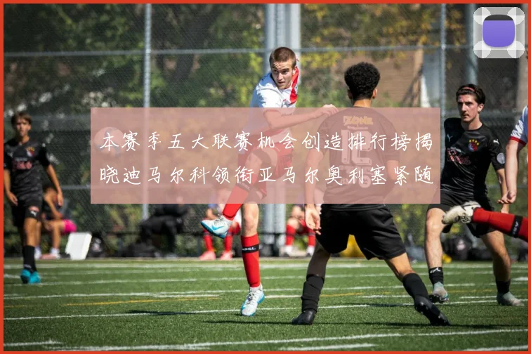 本赛季五大联赛机会创造排行榜揭晓迪马尔科领衔亚马尔奥利塞紧随其后